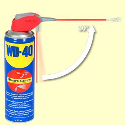 WD-40 Spray 450 ml mit Sprühlanze
