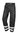 Kalhoty BAMBERG, černý s reflexními pruhy