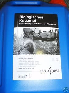 Bio-Kettenöl 5 Liter